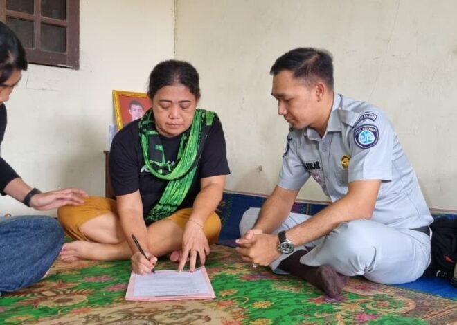 Jasa Raharja Kalbar Hadirkan Kepastian Santunan melalui Survei Ahli Waris di Desa Amboyo Utara