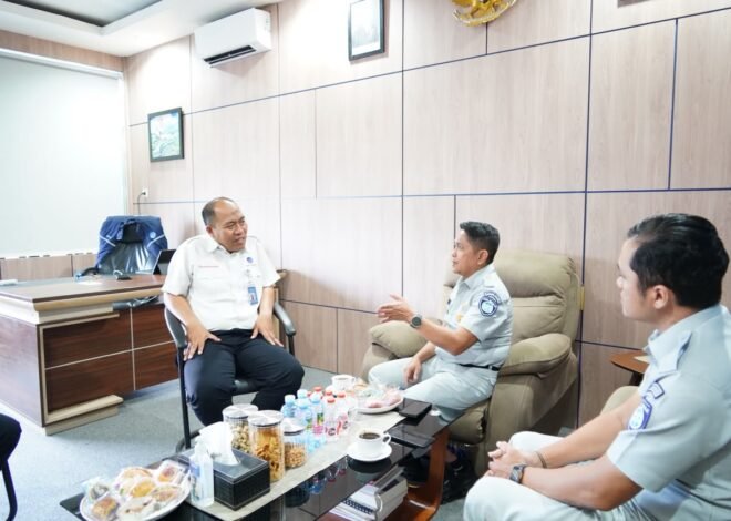 Perkuat Sinergi Transportasi, Jasa Raharja Kalsel Koordinasi dengan AirNav Indonesia