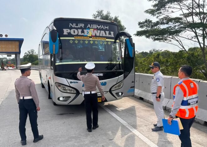 Wujudkan Angkutan Umum Berkeselamatan, Jasa Raharja Ikuti Kegiatan Rampcheck Angkutan Umum di Balikpapan