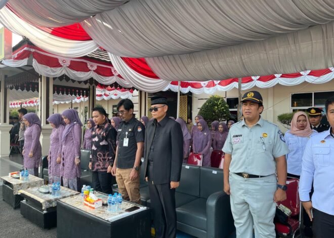 Perkuat Sinergi dengan Polri, Jasa Raharja Cabang Kotabumi Hadiri Peringatan Hari Bhayangkara ke-80