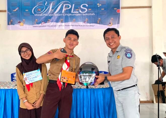 Jasa Raharja Palopo Dorong Generasi Muda Peduli Keselamatan Berlalu Lintas Lewat PPKL dan Safety Campaign di SMA Negeri 5 Palopo
