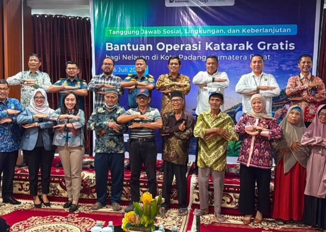 Jasa Raharja Sumbar Hadiri Seremonial Bantuan Operasi Katarak Gratis bagi Nelayan