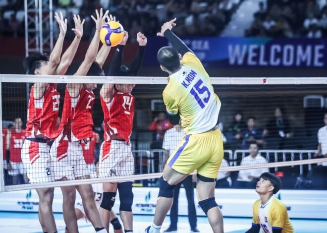 Tim Voli Putra Indonesia Sapu Bersih Fase Grup, Pimpin Pul A SEA V Cup 2026