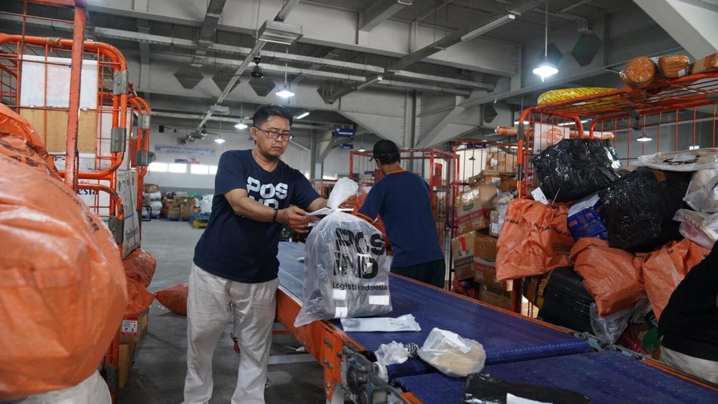 Pos Indonesia optimalkan distribusi usai kiriman naik jadi 165 ton per hari