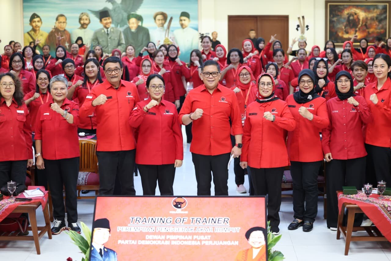 PDIP Gelar Pelatihan Nasional, Perempuan Akar Rumput Disiapkan Pimpin Pergerakan