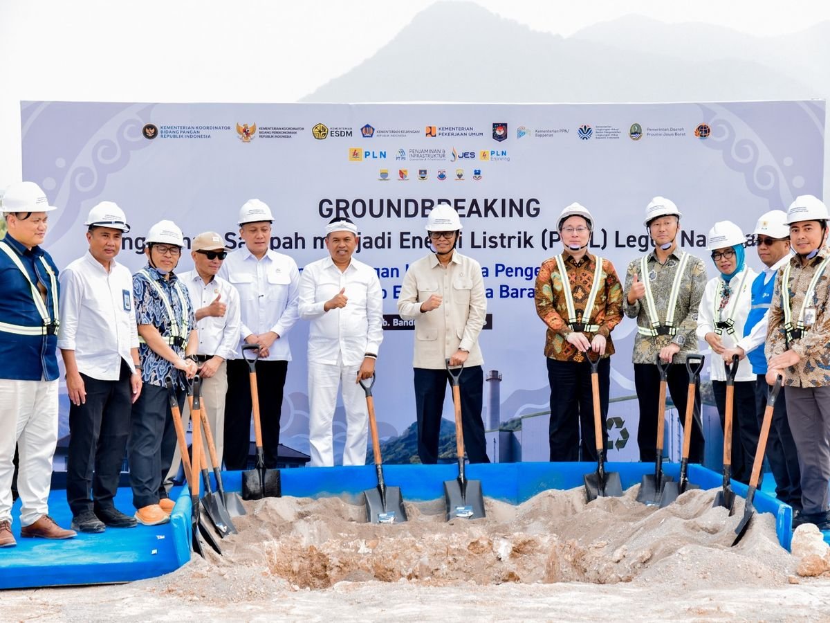 PSEL Legok Nangka Resmi Dibangun, Bandung Raya Siapkan Solusi Sampah Berbasis Energi Listrik