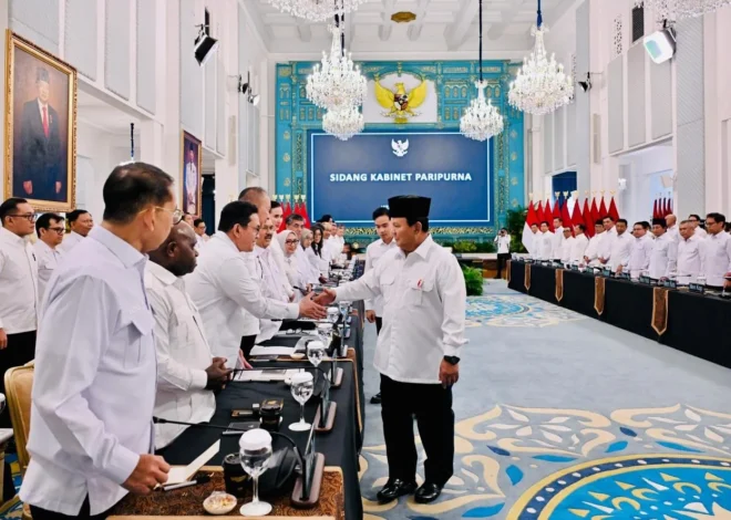 Prabowo Kumpulkan Menteri dalam Sidang Kabinet Paripurna Bahas Percepatan Program Prioritas