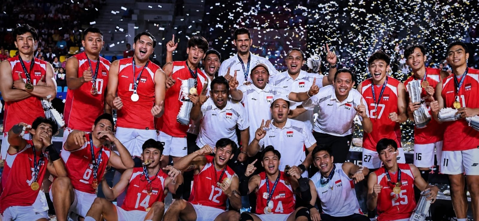 Ranking Voli Indonesia Meroket, Kini Tempati Posisi 43 Dunia dan Delapan Besar Asia