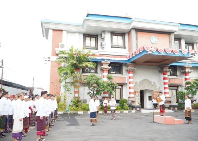 Semangat Kemerdekaan di Kantor Jasa Raharja Bali, HUT RI ke-81Jadi Momentum Perkuat Kebersamaan