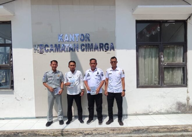 Sosialisasikan Program Diskon Pajak Kendaraan, Jasa Raharja Kunjungi Kecamatan Cimarga