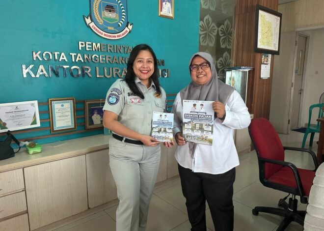 Glorifikasi Program Diskon Pajak Kendaraan Bermotor, Jasa Raharja Tangerang Sambangi Kantor Kelurahan Parigi