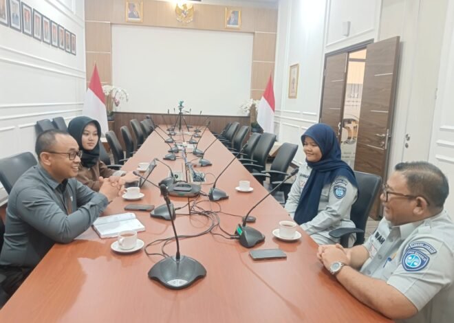 Memperkuat Sinergi dan Pelindungan Masyarakat, PT Jasa Raharja Cabang Tasikmalaya Gelar Audiensi Bersama OJK Tasikmalaya