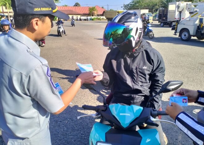 Tim Pembina Samsat Pelaihari Gelar Operasi Gabungan Tingkatkan Kepatuhan Pembayaran PKB dan SWDKLLJ