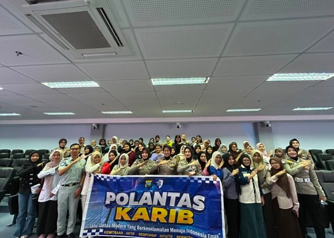 Jasa Raharja Bersama Ditlantas Polda Kepri Sosialisasi Safety Riding dan Tingkatkan Peranan Mahasiswa Dalam Keselamatan Berlalu Lintas