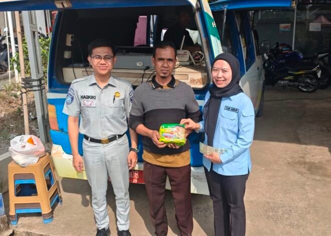 Jasa Raharja Kotabumi Sosialisasikan Program Keringanan Pajak di Samsat Keliling Lampung Utara