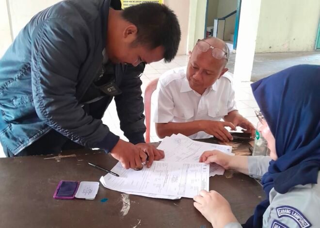 PJ Samsat Metro Laksanakan Door to Door Gaspoll, Sampaikan Nota Tagihan dan Sosialisasikan Program Keringanan PKB