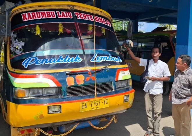 Jasa Raharja Cabang Bima Intensifkan Door to Door untuk Meningkatkan Kepatuhan Angkutan Umum