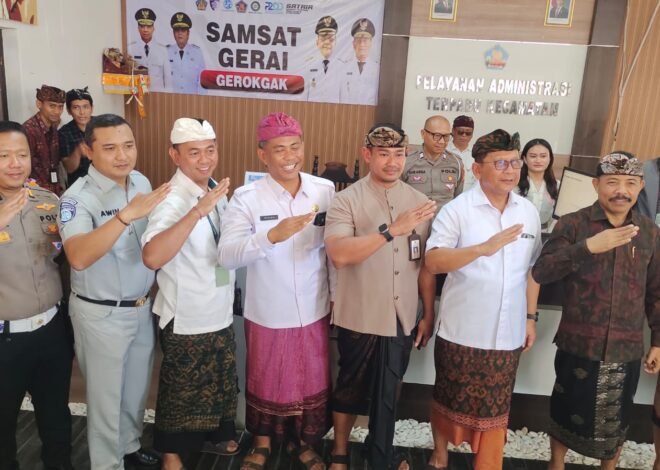 Samsat Gerai Gerokgak Resmi Beroperasi, Layanan Pajak Kendaraan Kini Lebih Dekat ke Masyarakat Buleleng