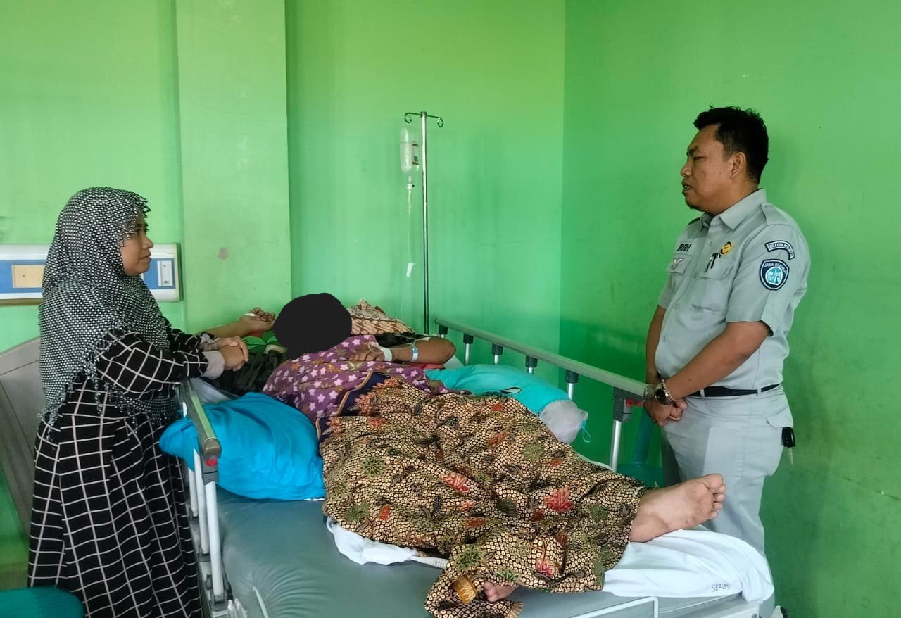 Jasa Raharja Mukomuko Pastikan Hak Korban Tabrak Lari Melalui Kunjungan Langsung ke Korban