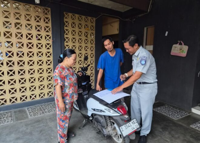 Penagihan PKB dan SWDKLLJ di Kp. Saguling Babakan, Upaya Proaktif Jasa Raharja Tingkatkan Kepatuhan Wajib Pajak