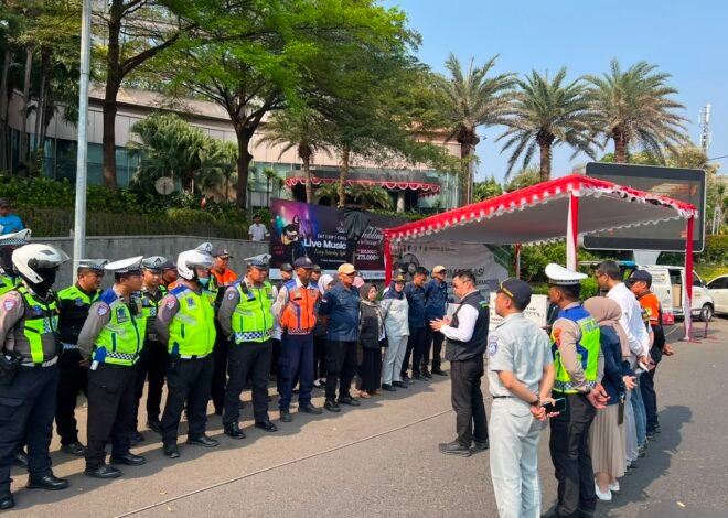 Jasa Raharja Karawang Bersama Tim Pembina Samsat Gelar Operasi Gabungan, Tingkatkan Kepatuhan Pajak Kendaraan Dan Keselamatan Lalu Lintas