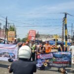 Dorong Budaya Tertib Berlalu Lintas Di Perlintasan Sebidang, Jasa Raharja Sukabumi Bersama Dishub Kab Cianjur, Polres Cianjur dan Rail Fans Cianjur Gelar Sosialisasi
