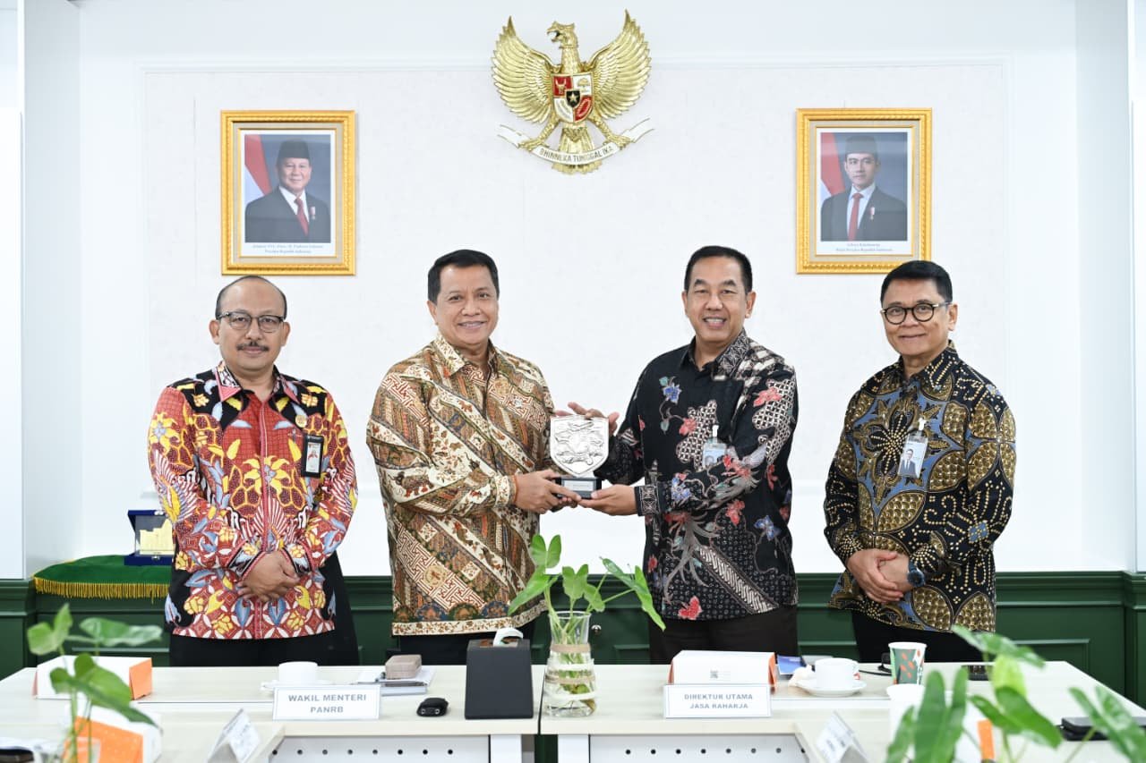 Gelar Audiensi, Jasa Raharja dan Kementerian PANRB Perkuat Koordinasi Tingkatkan Kepatuhan PKB dan SWDKLLJ