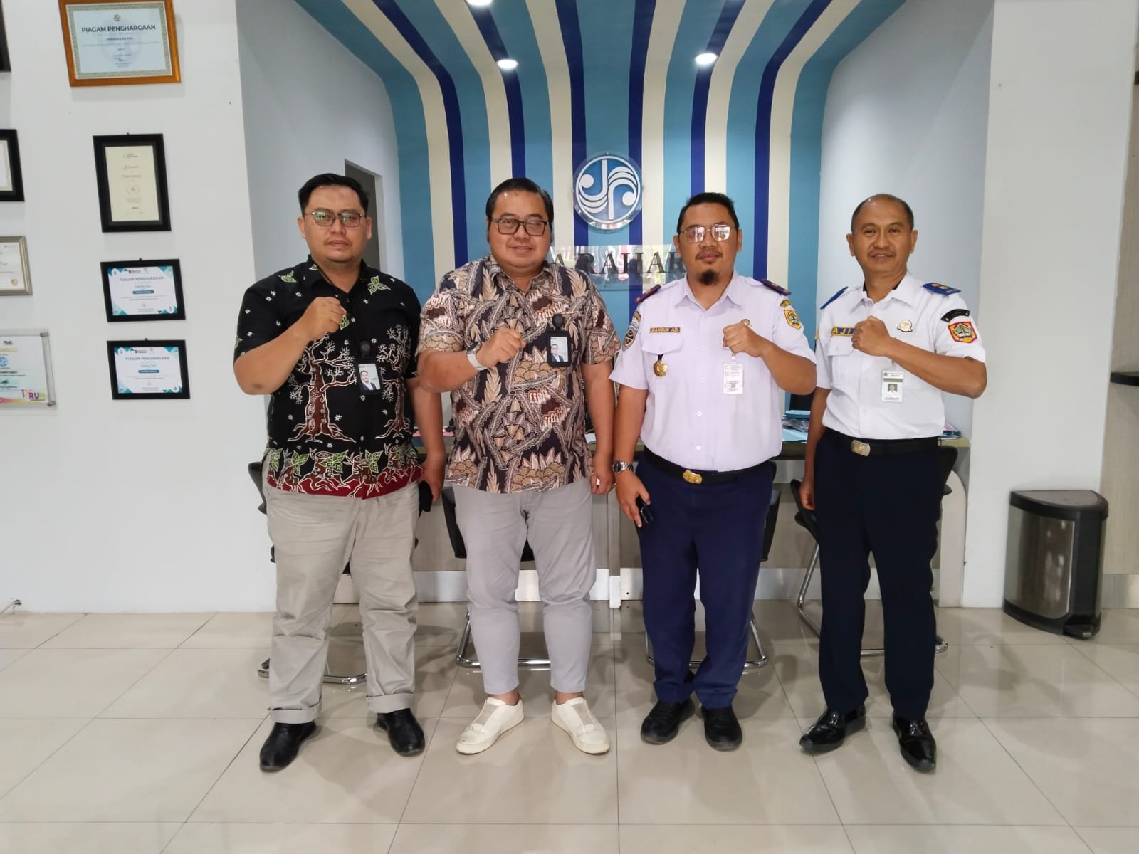 Jasa Raharja Pati Perkuat Sinergi dengan BPSPP Wilayah II Pati, Tingkatkan Pengawasan Bus Angkutan Umum Tujuan Sumatera