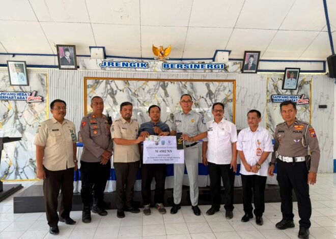 Jasa Raharja Cabang Pamekasan dan Tim Pembina Samsat Sampang Berikan Apresiasi Emas kepada Wajib Pajak Patuh Jawa Timur Tahun 2026