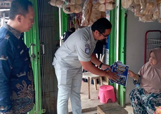 Sasar Pasar dan Pusat Aktivitas Warga, Jasa Raharja Gencarkan Sosialisasi Keringanan Pajak