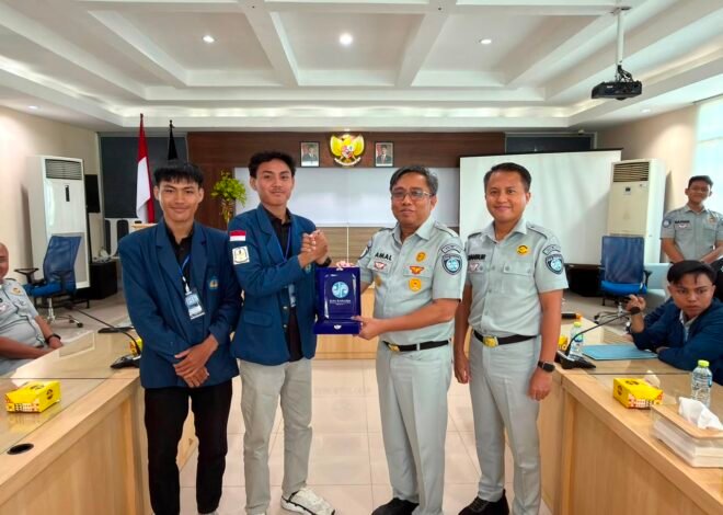 Jasa Raharja Lampung Perluas Edukasi Pelayanan Publik dan Keselamatan Transportasi melalui Kunjungan HIMATIKA Unila