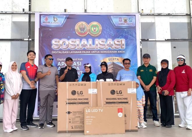 Apresiasi Kepada Wajib Pajak Patuh, Jasa Raharja Berkolaborasi dengan Bapenda Provinsi Dan Samsat Kota Palopo Serahkan Hadiah Gebyar Pendapatan Tahap I dan Sembako Kepada Masyarakat yang Tertib Bayar Pajak