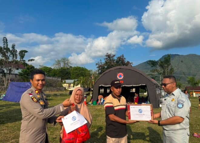 Maknai Kemerdekaan, Jasa Raharja Hadir dalam Kepedulian bagi Sesama Terdampak Bencana NTT