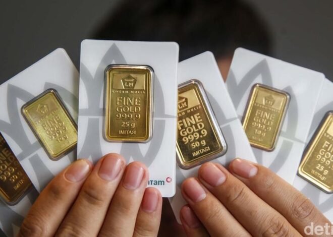Emas Antam Kembali Turun, Harga 1 Gram Jadi Rp2,723 Juta