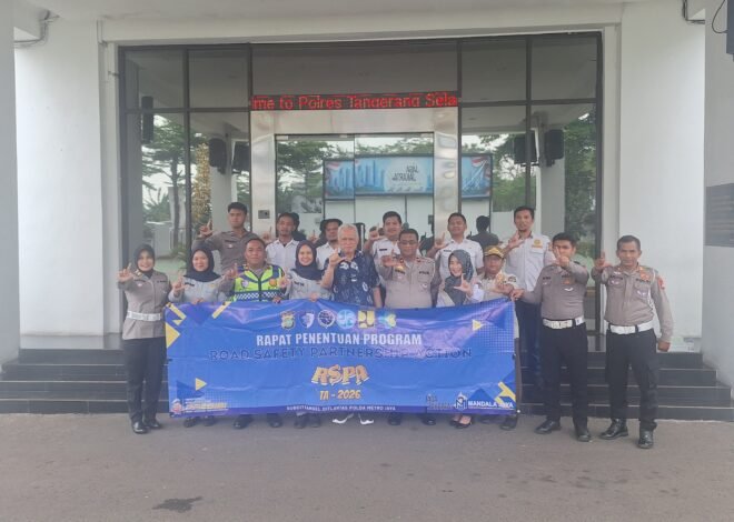 Sinergi Tekan Angka Laka, Jasa Raharja Tangerang dan Polres Tangsel Tentukan Program RSPA 2026