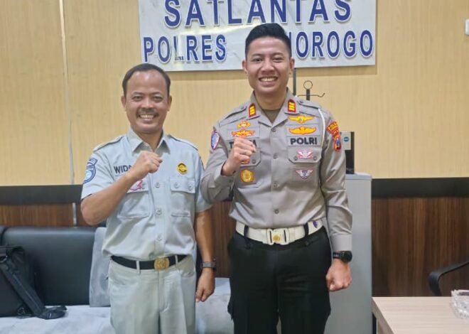 Jasa Raharja dan Satlantas Polres Ponorogo Perkuat Sinergi untuk Menekan Kecelakaan Lalu Lintas