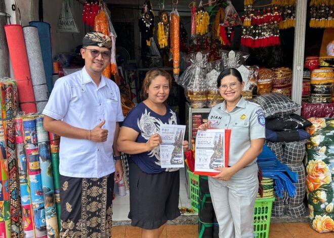 Ruang Publik Jadi Sasaran, Tim Pembina Samsat Bangli Sosialisasikan Informasi Relaksasi Pajak Provinsi Bali 2026