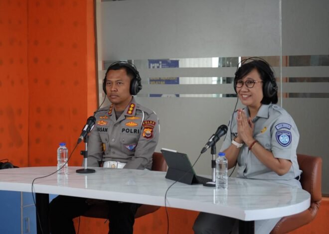 Bukan Sekadar Menyapa, PT Jasa Raharja (Persero) Kanwil Bengkulu dan Ditlantas Polda Bengkulu Bawa Pesan Keselamatan di RRI