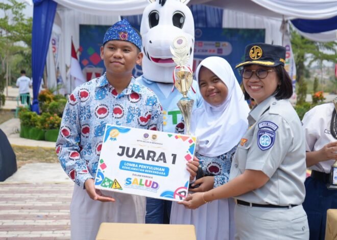 Tanamkan Keselamatan Sejak Dini, Jasa Raharja Dukung Gerakan Sadar Lalu Lintas Pelajar Bengkulu
