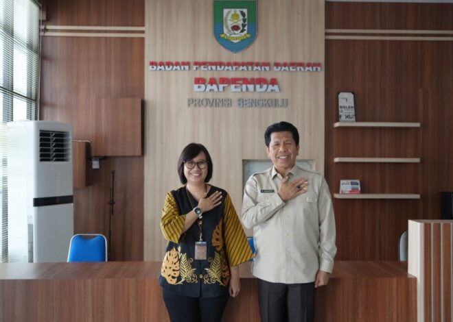 Kepala Jasa Raharja Bengkulu Silaturahmi ke Bapenda, Perkuat Kolaborasi dalam Pelayanan Samsat