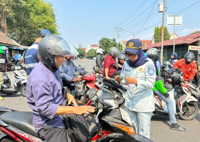 Jasa Raharja Gaspol Opsgab Gakum di Jalan Panembahan Senopati Dorong Pengendara Tertib Pajak
