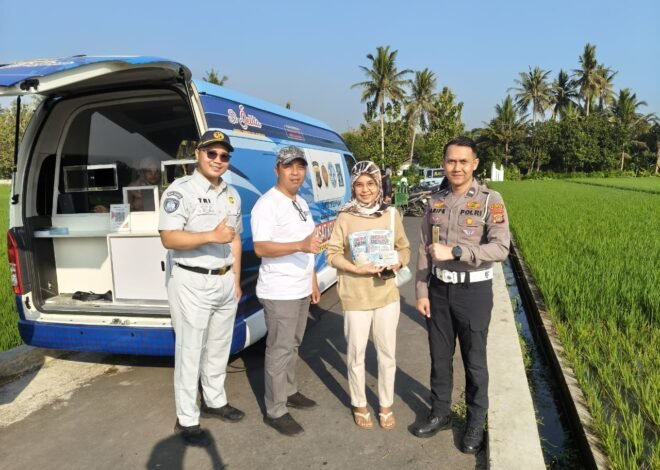 Jasa Raharja Dorong Kesadaran PKB dan SWDKLLJ Lewat Samsat On Sunday Morning di Sleman