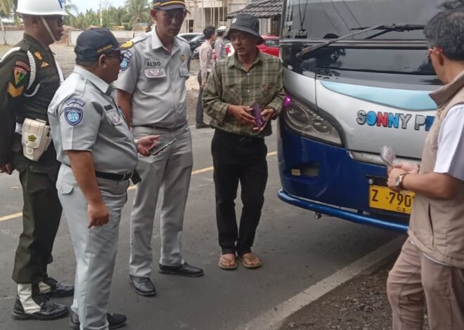 Monitoring Operasi Gabungan di Jalan Raya Cijulang, Jasa Raharja Tasikmalaya Dorong Kepatuhan Pembayaran Pajak Kendaraan