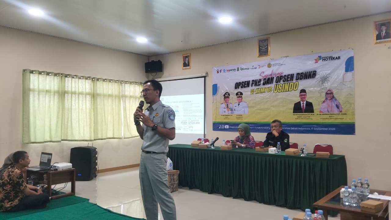 Sosialisasi Opsen Dan Kepatuhan Pembayaran Pajak Di Lingkungan Kampus Usindo Karawang