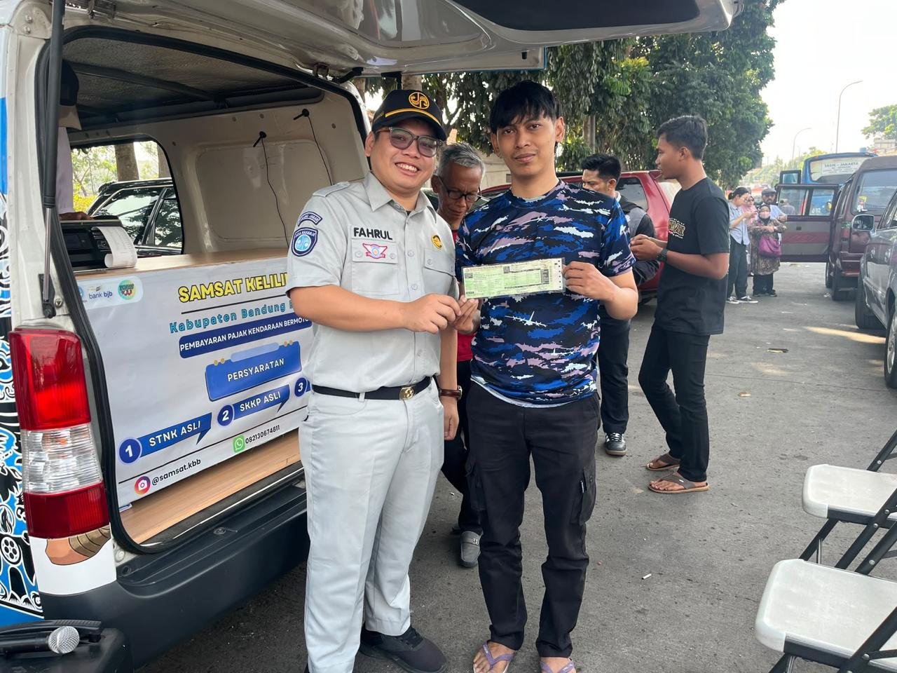 Jasa Raharja Jabar Bersinergi Tingkatkan Kepatuhan Pajak dan Keselamatan melalui Operasi Gabungan di Kab. Bandung Barat