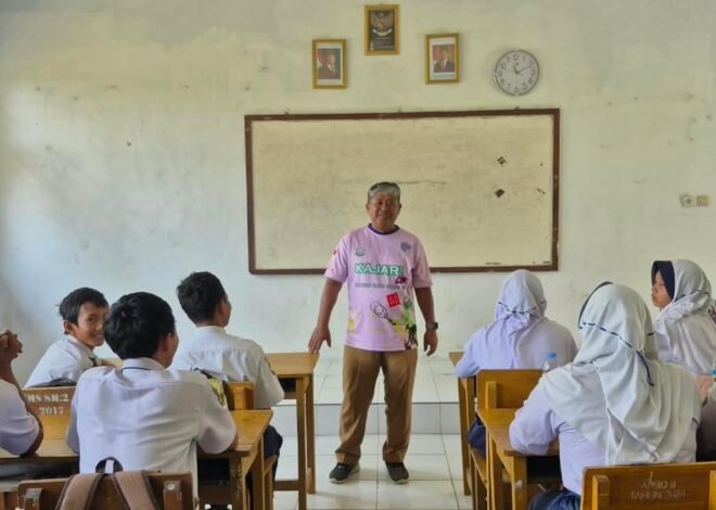 Jasa Raharja Karawang Dorong Budaya Keselamatan Berlalu Lintas Melalui PPKL Di SMP Negeri 8 Karawang Barat