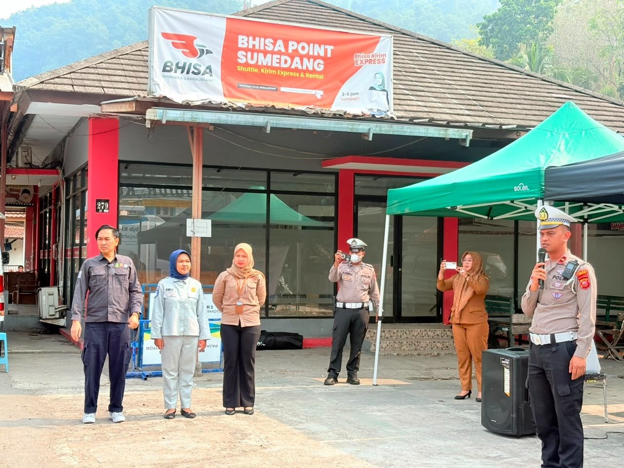 Jasa Raharja Kanwil Jabar Perkuat Sinergi Tertib Pajak Kendaraan Bermotor di Kecamatan Sumedang Selatan