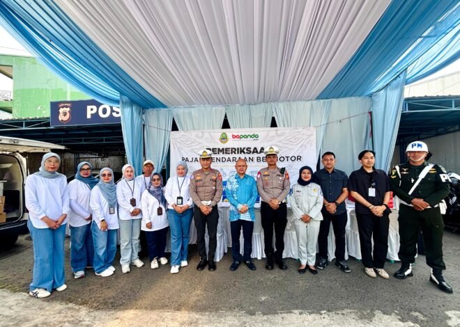 PT Jasa Raharja Kanwil Utama Jawa Barat Bergabung dalam Operasi Gabungan di Bundaran Alam Sari Sumedang