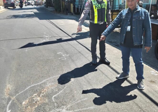 Jasa Raharja Bersama Gakkum Polres Batu Lakukan Survei Lokasi Kejadian di Wilayah Kota Batu
