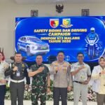 Edukasi Keselamatan Berkendara dan Peran Jasa Raharja Disampaikan dalam Safety Riding dan Driving Campaign Denpom VI/3 Malang